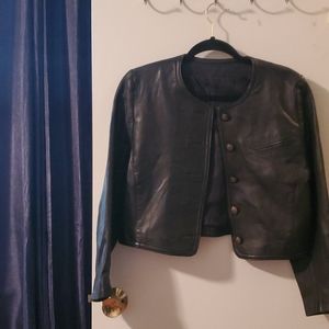 Leather jacket